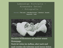 Tablet Screenshot of lebendige-portraits.de